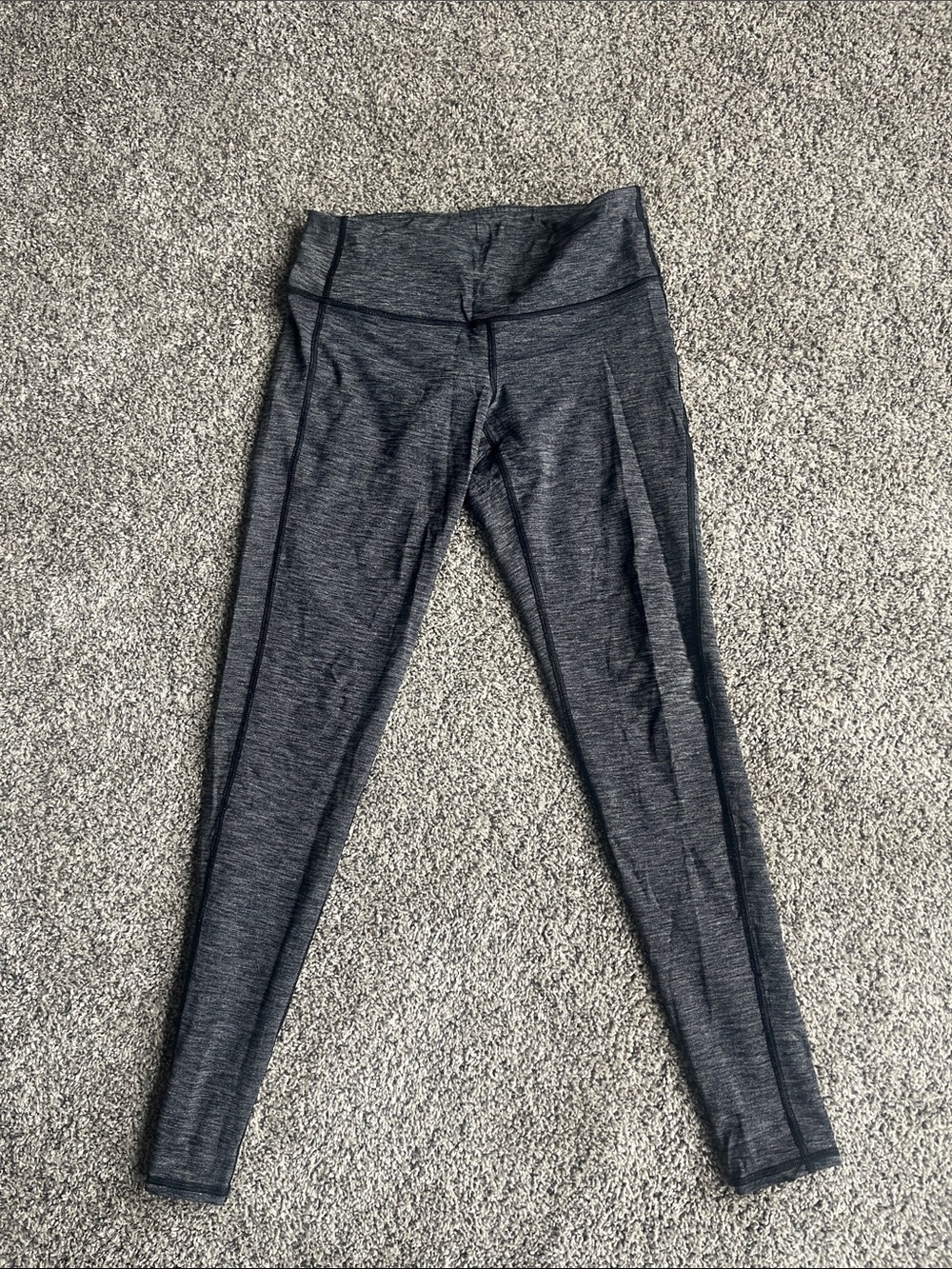 Athleta Gray Heather High-Waist Active Leggings